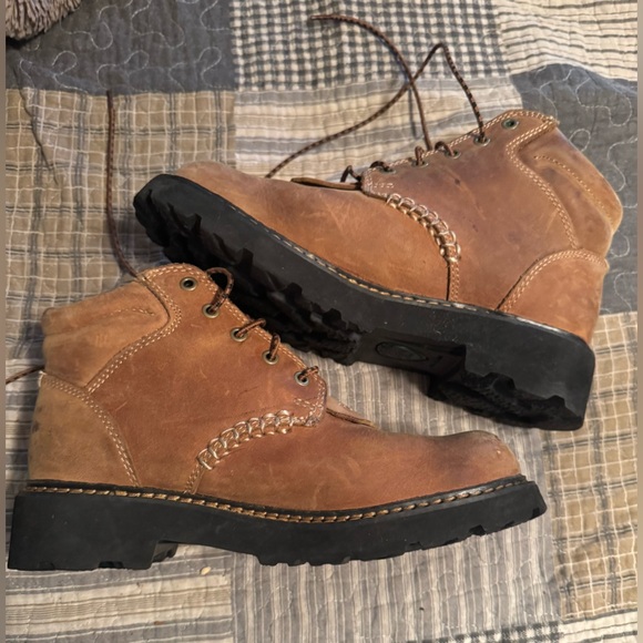 Women’s Ariat brown boot shoes - Picture 4 of 8